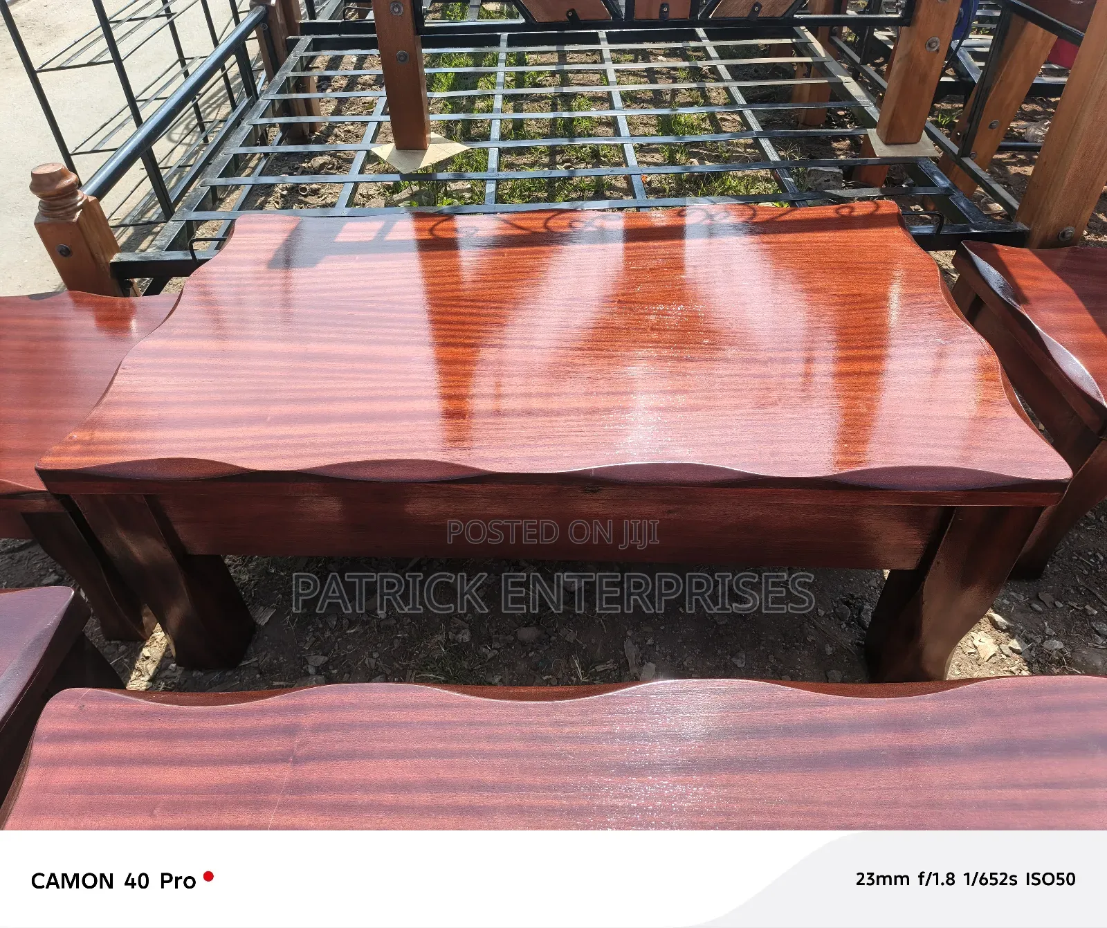 Modern Wooden/ Mahogany Office/ Home Coffee Table