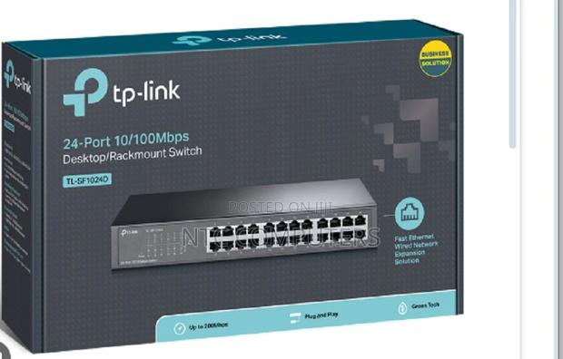 Tp-Link 24-Port 10/100mbps Desktop/Rackmount - Tl-Sf1024d