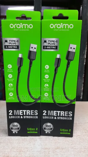 Oraimo 2m 2a Cable Data/Charging Cable,-Undo 2