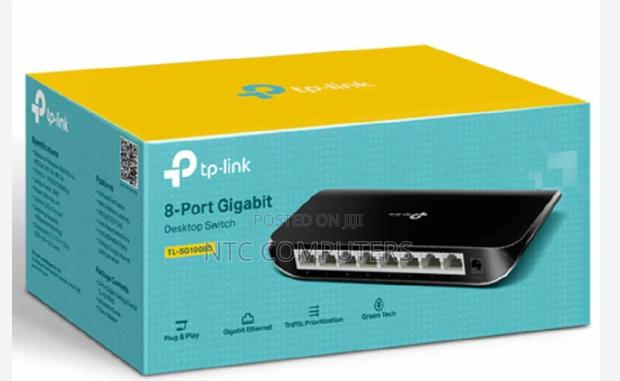 Tp-Link 8-Portmbps Gigabit Switch - Tl-Sg1008d - main view