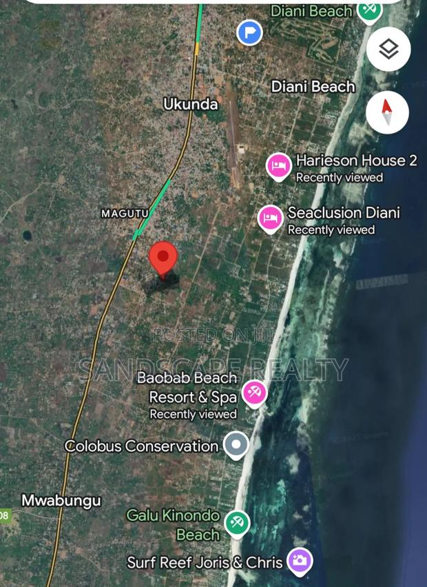 50 *100 Plots In Diani For Sale. - thumbnail 3