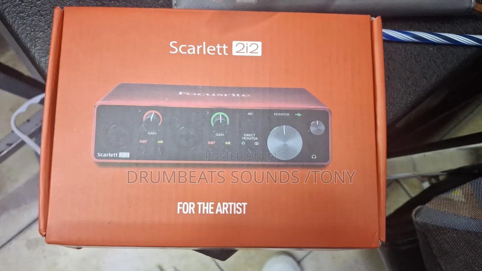 2i2 Focusrite Audio Interface