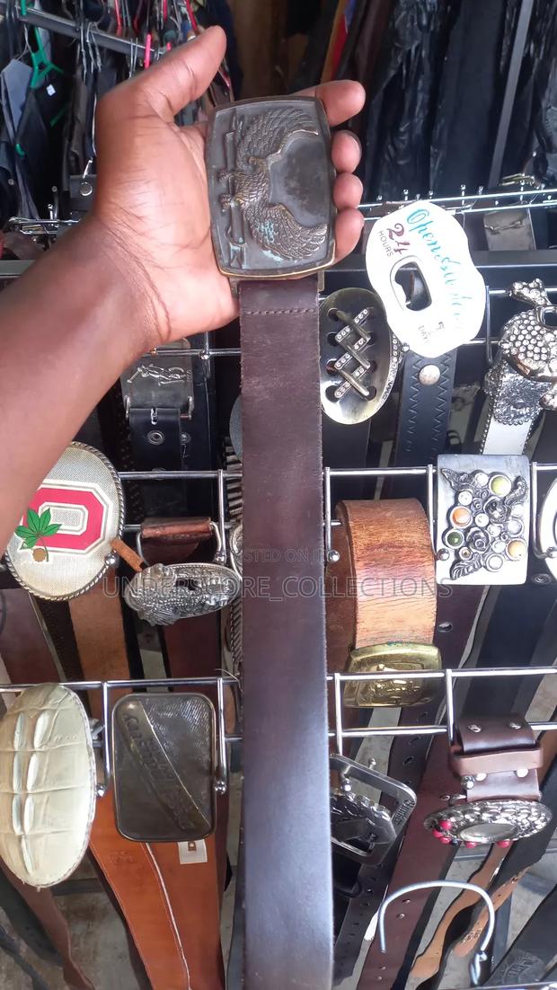 Brown Cowboy Belts - thumbnail 2