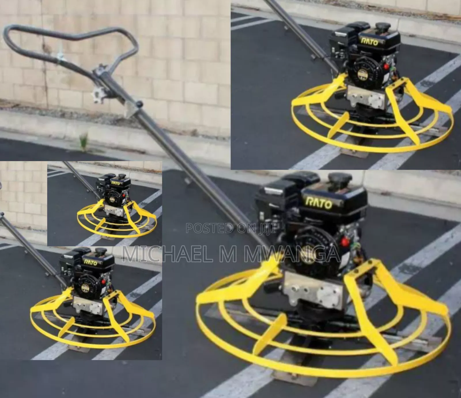 Durable Steel Power Float Trolley