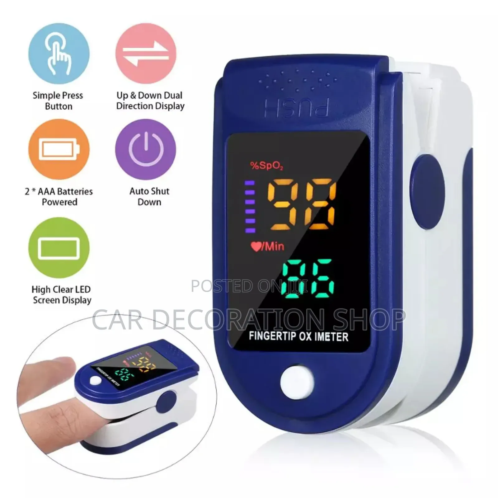 Fingertip Pulse Oximeter