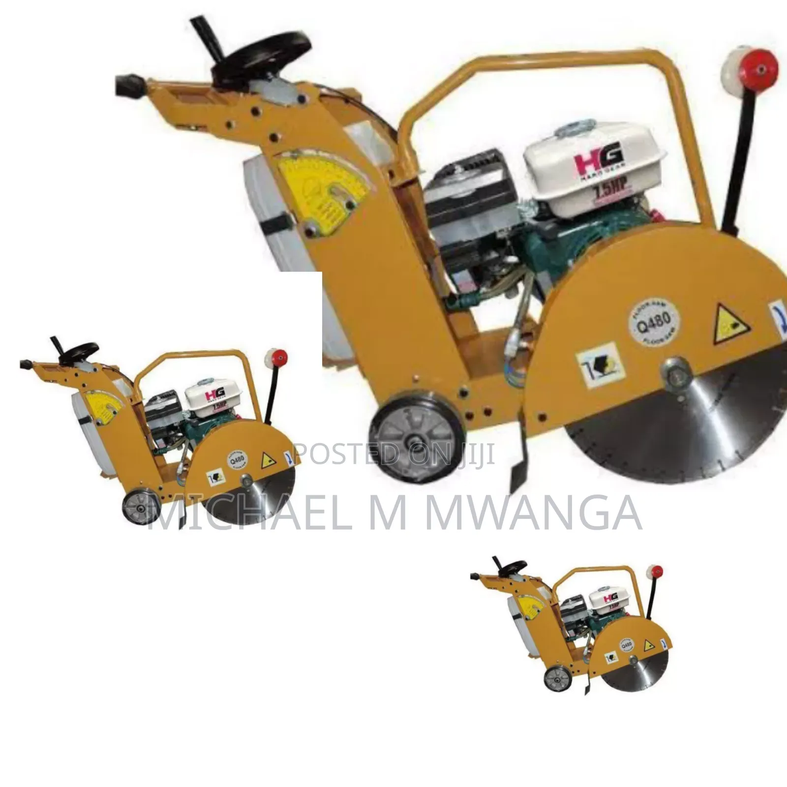Dust Free Concrete Cutter Machine