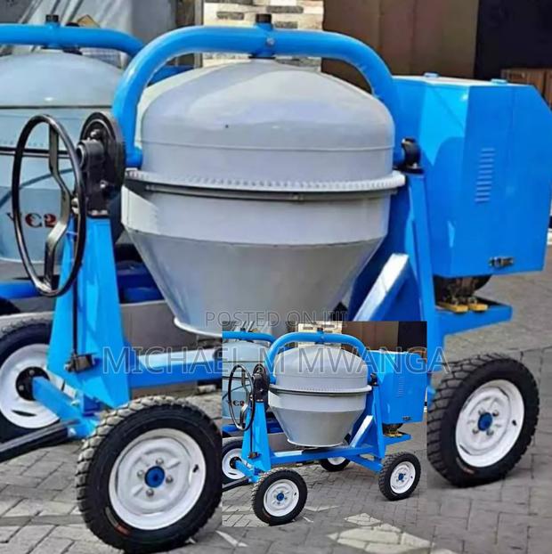 Heavy Duty Aico 400l 7hp Concrete Mixer
