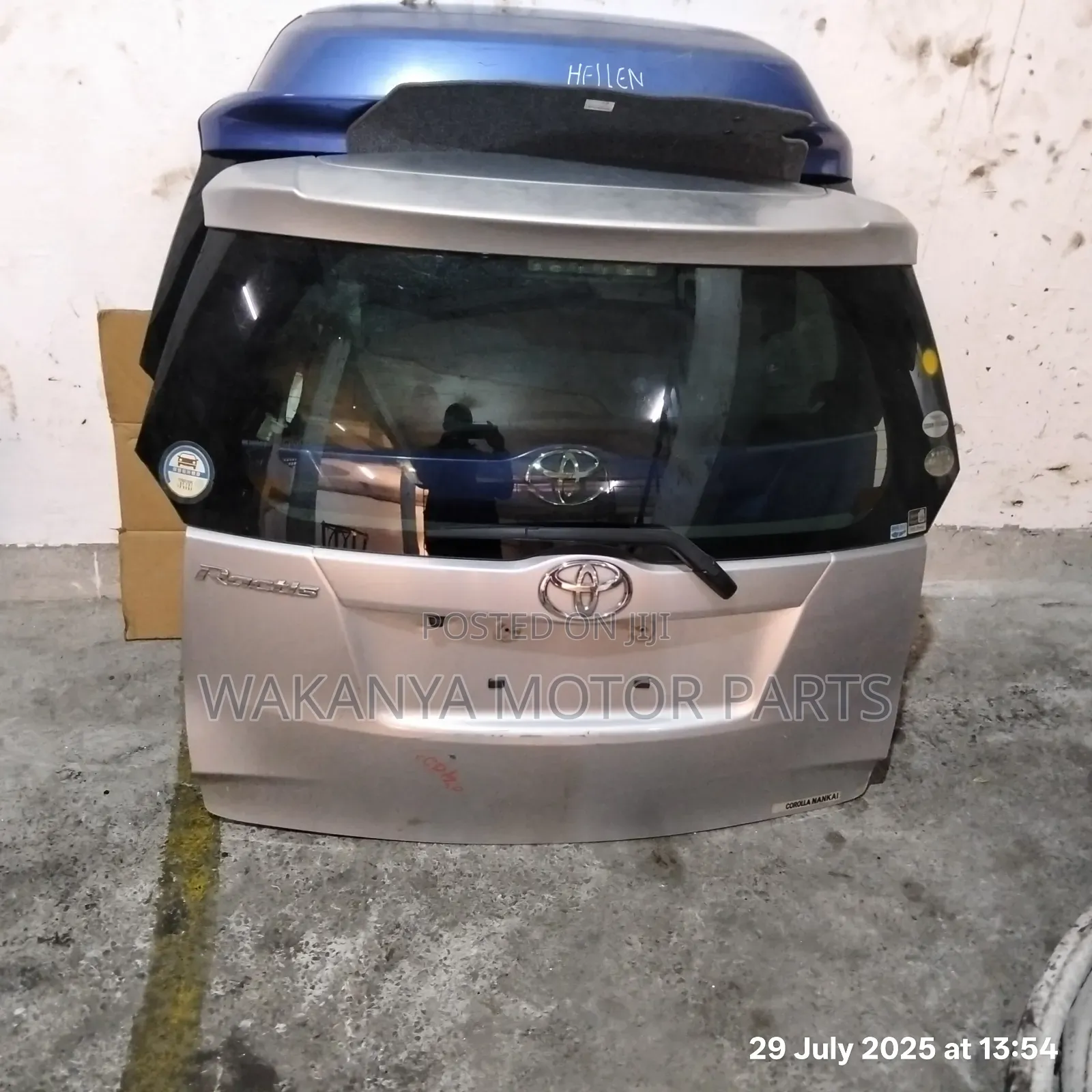 Toyota Ractis 2012/2014 Tailgate/Boot, Clean Ex Japan