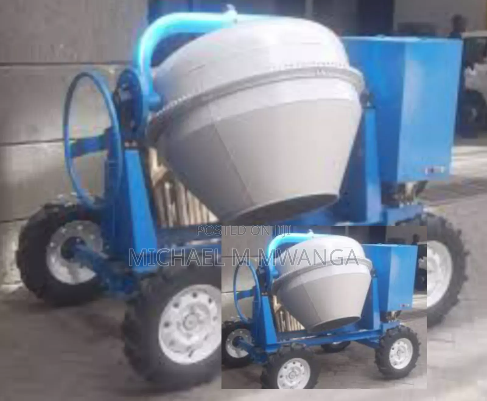 Efficient Concrete Mixer 400l, Aico Machine