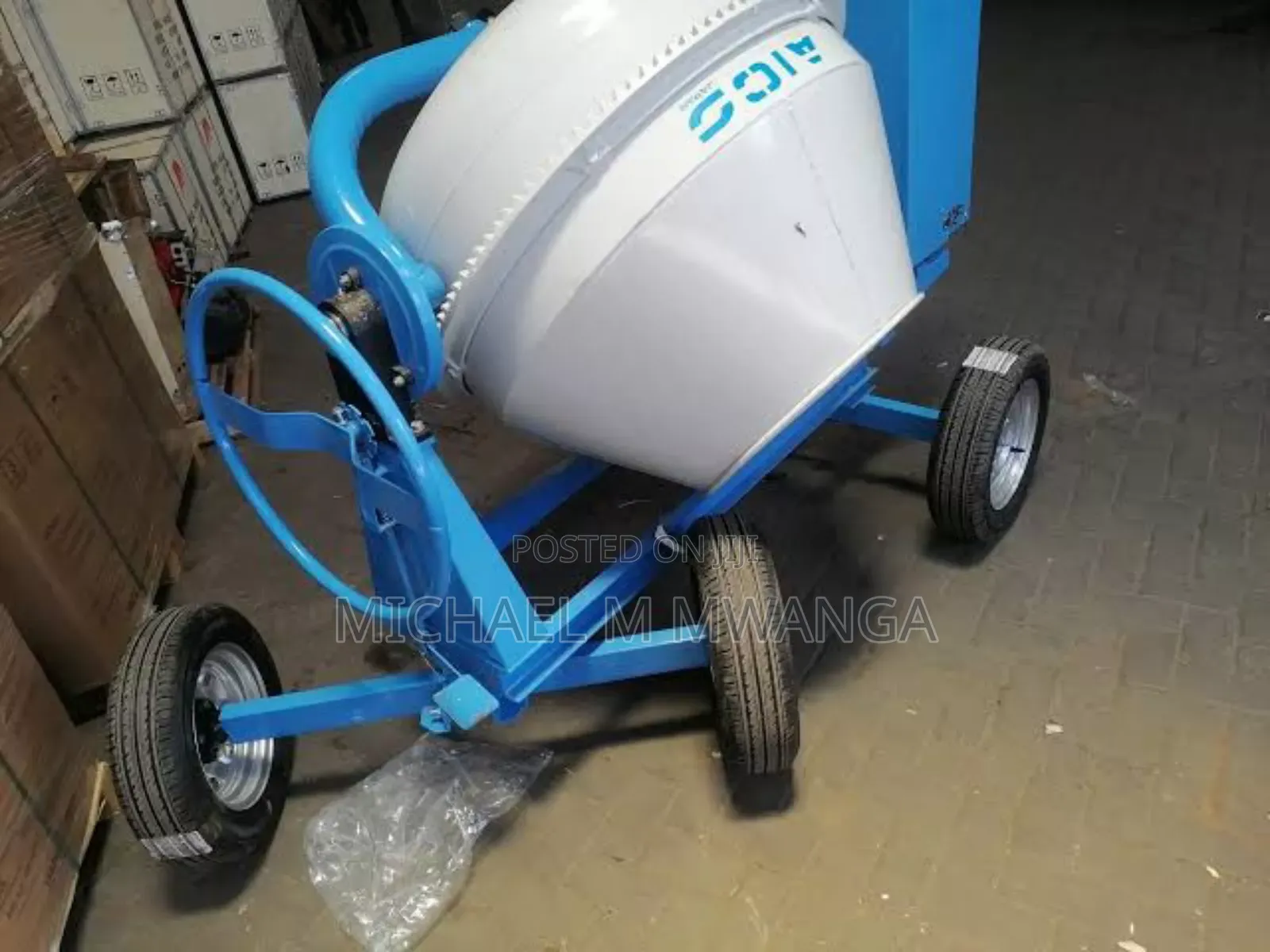 Quality Concrete Mixer, 400l, 7hp