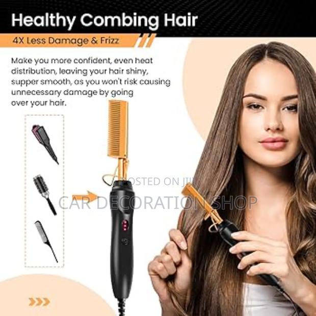 Electric Professional Hot Straightening Comb