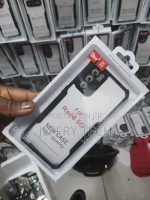 Oppo Reno 6 5g Tpu Full Back Cover Hard - Black