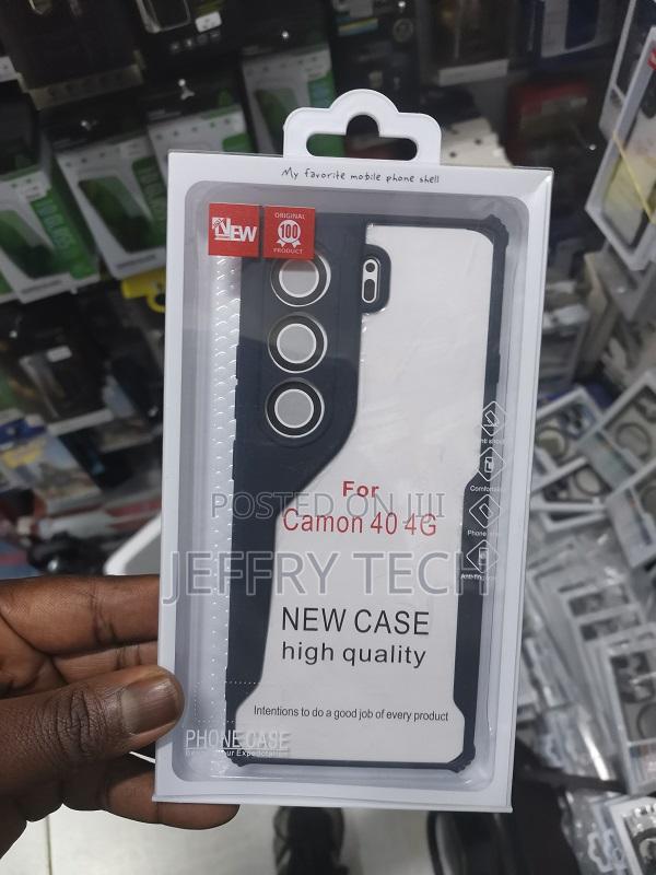 Tecno Camon 40 Case Soft Tup Bumper Shockproof Shell Back - main view