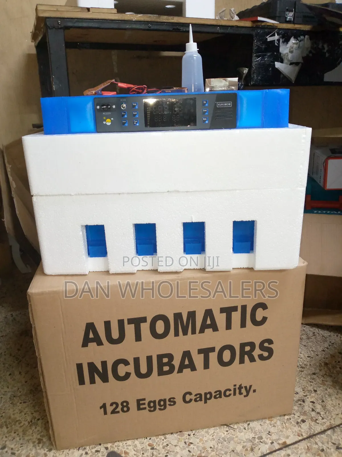 Commercial Ac/Dc 128 Eggs Automatic Incubator
