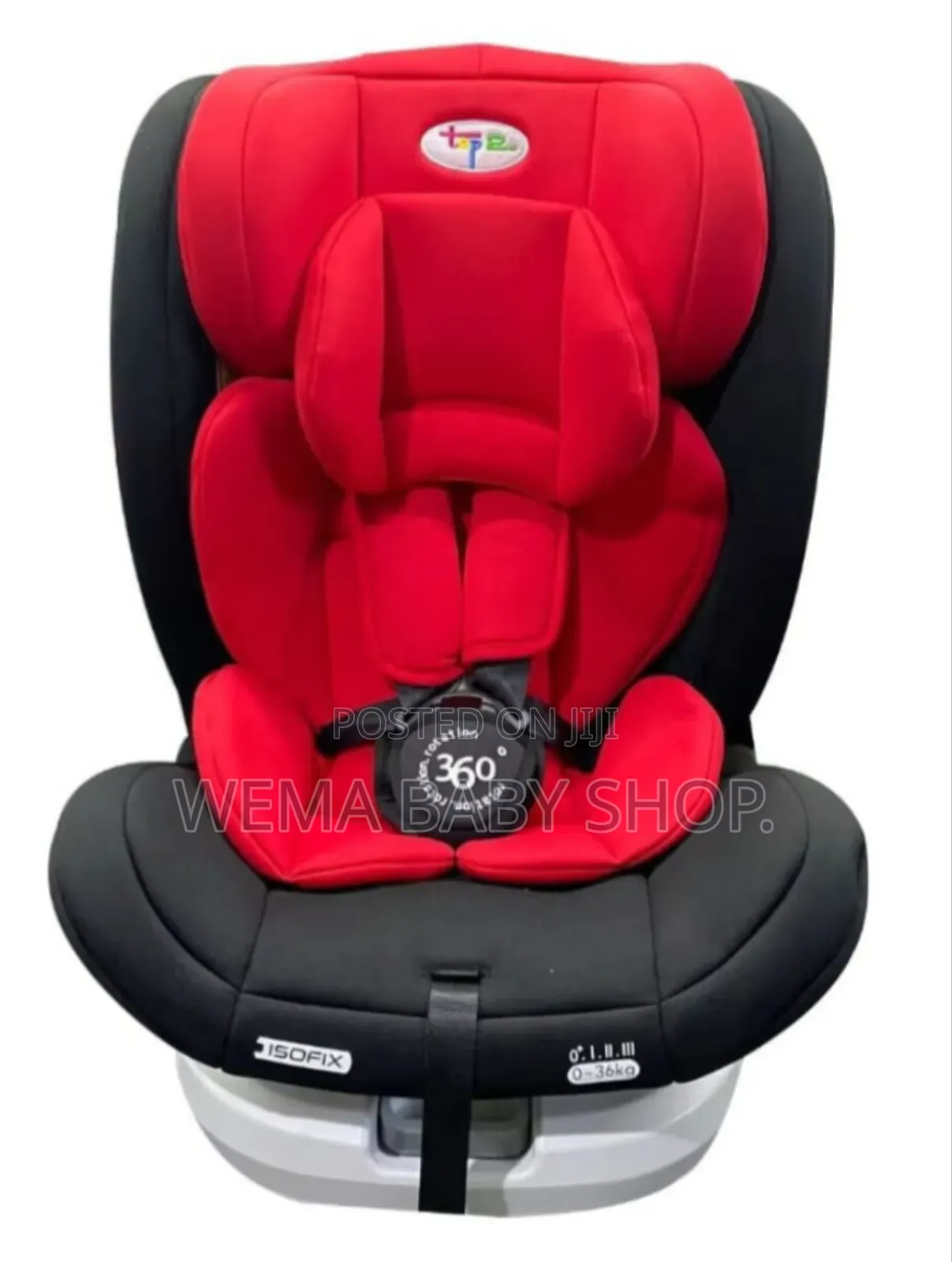 Baby Isofix Carseat With 360° Rotation