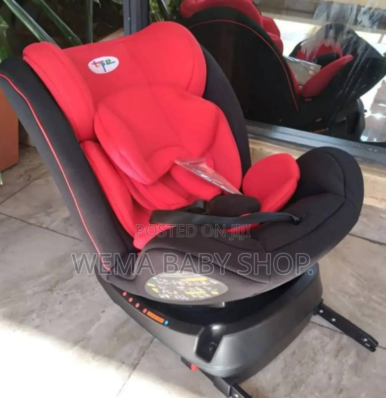 Baby Isofix Carseat With 360° Rotation