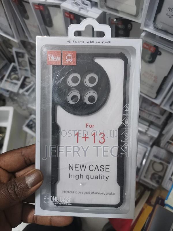 Bumper Case for Oneplus 13 Shockproof Protection, Transparen - main view