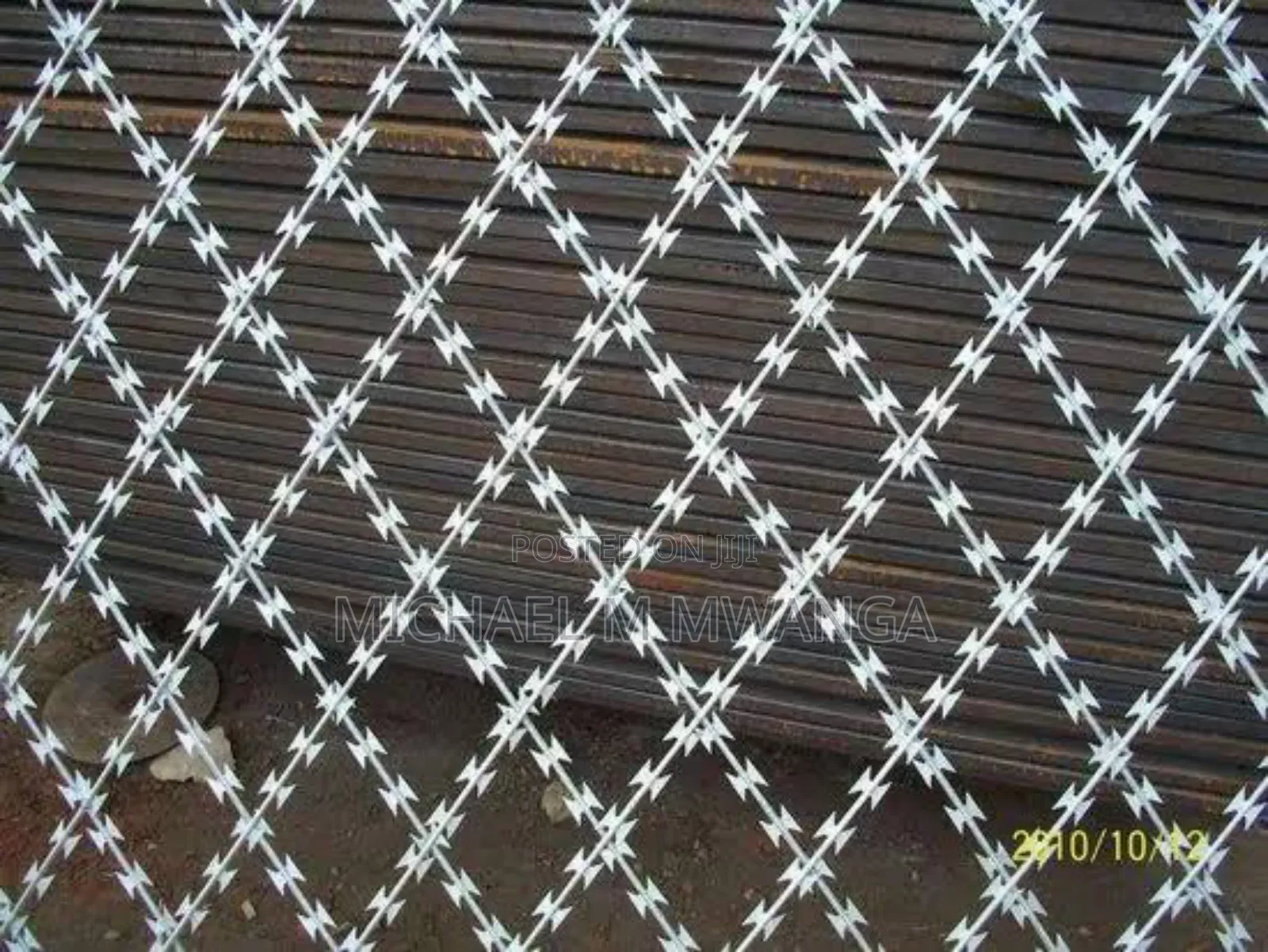 Galvanized Welded Razor Mesh (5ft by 30m)