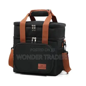 Double Compartment Thermal Insulated Lunch Bag