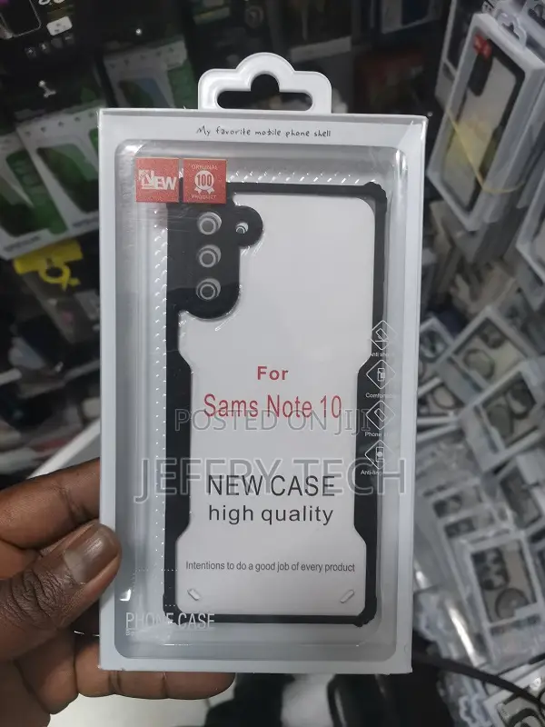 Samsung Galaxy Note10 Edge-Reinforced Shockproof Cushion Bac