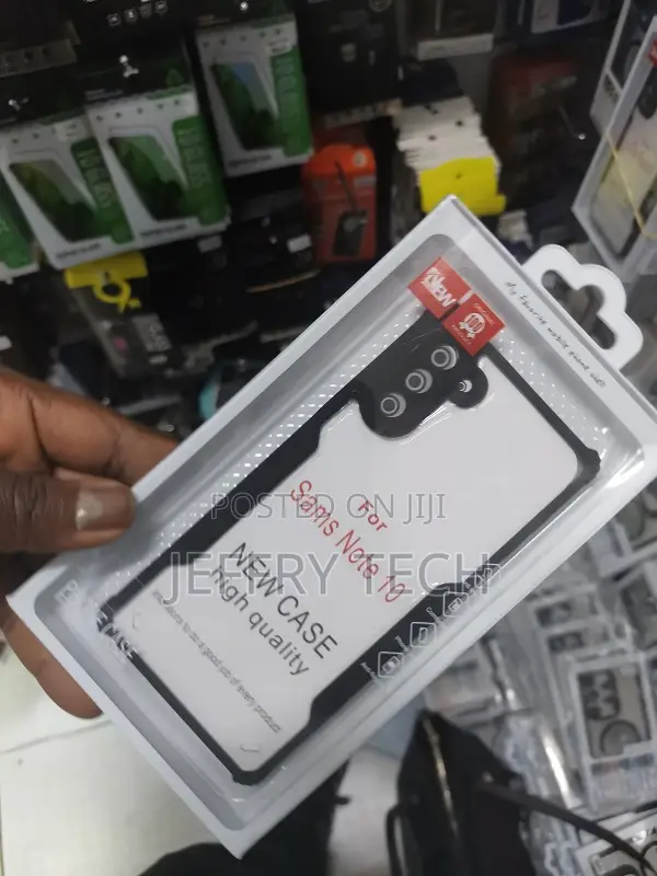 Samsung Galaxy Note10 Edge-Reinforced Shockproof Cushion Bac