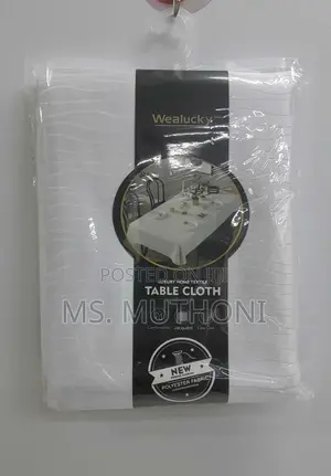 Waterproof Table Cloth Stain Resistant (140cm by 220cm*)