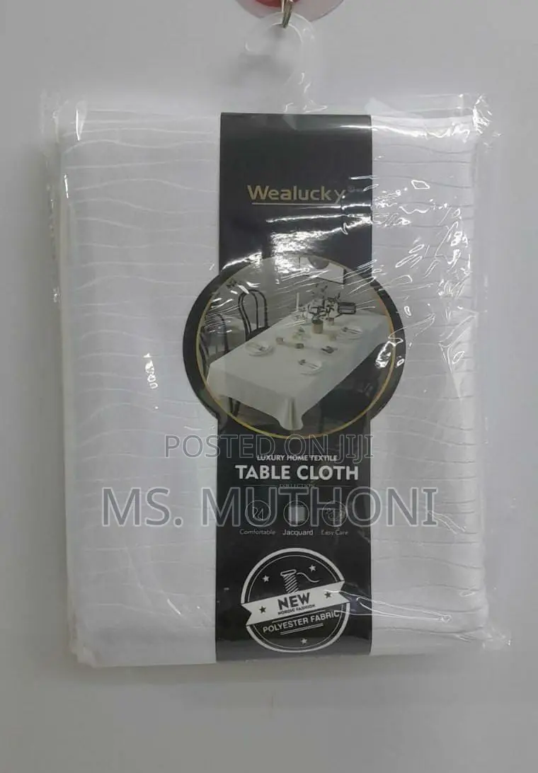 Waterproof Table Cloth Stain Resistant (140cm by 220cm*)