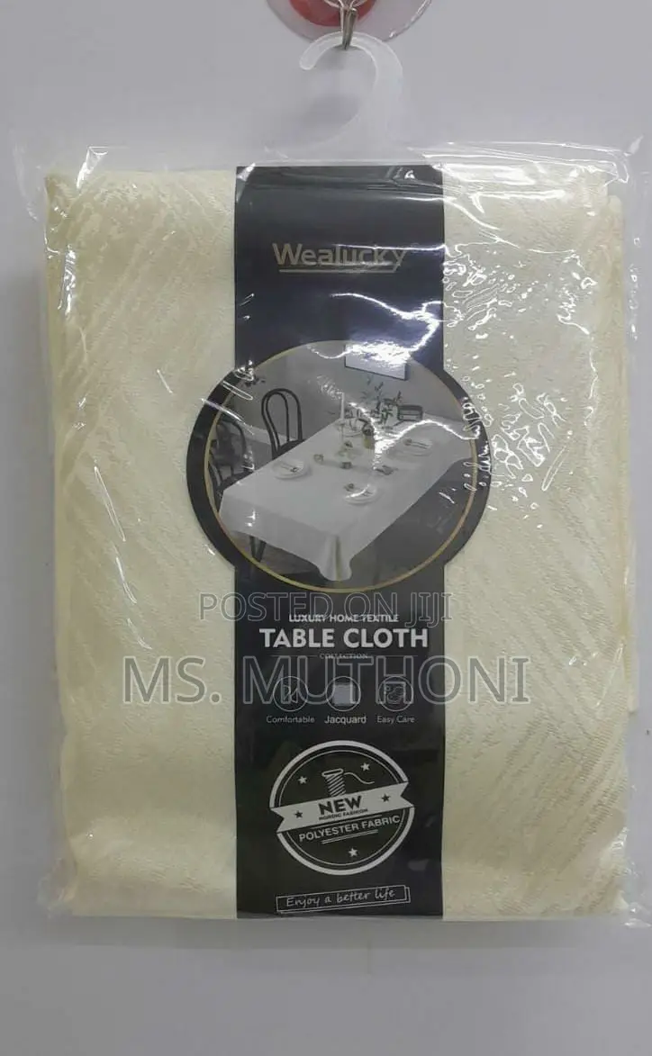 Waterproof Table Cloth Stain Resistant (140cm by 220cm*)