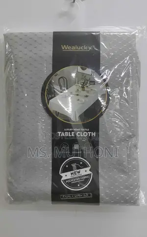 Waterproof Table Cloth Stain Resistant (140cm by 220cm*)