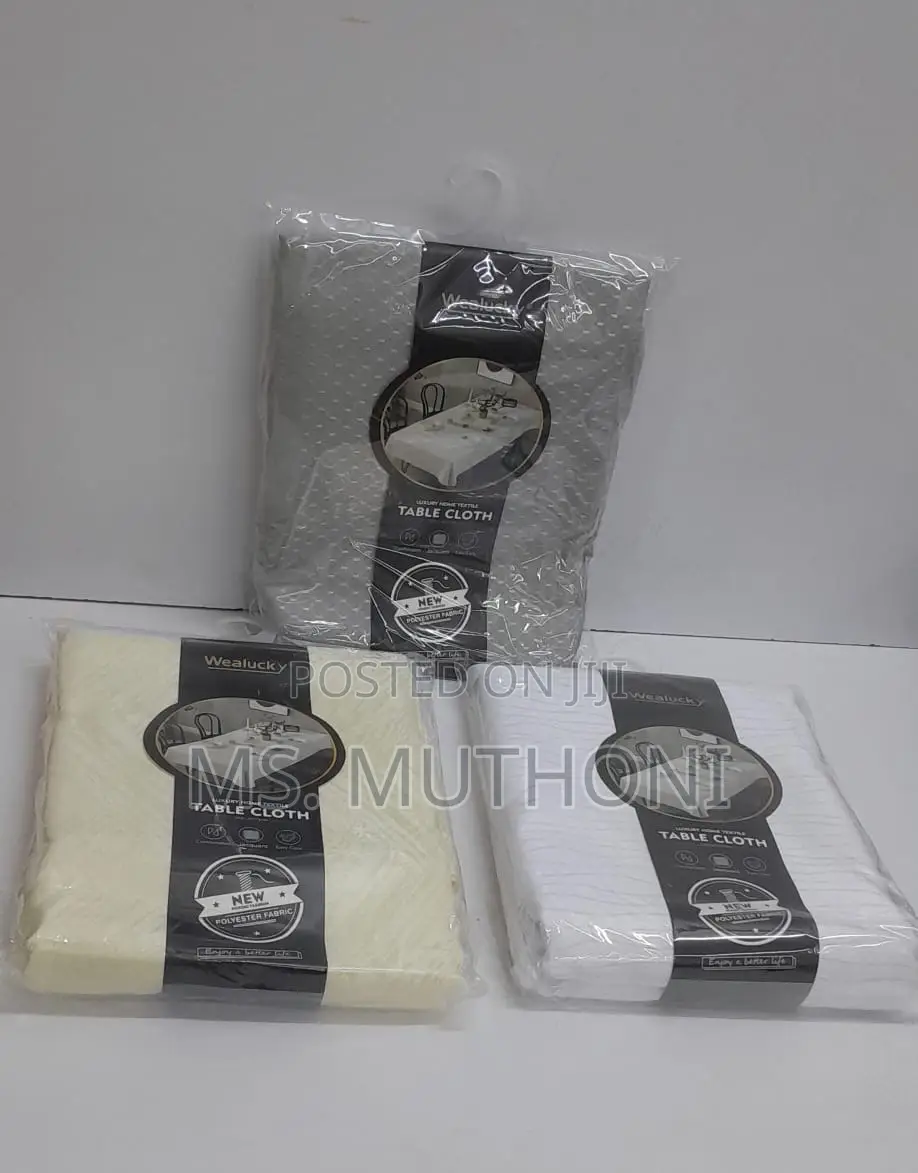 Waterproof Table Cloth Stain Resistant (140cm by 220cm*)