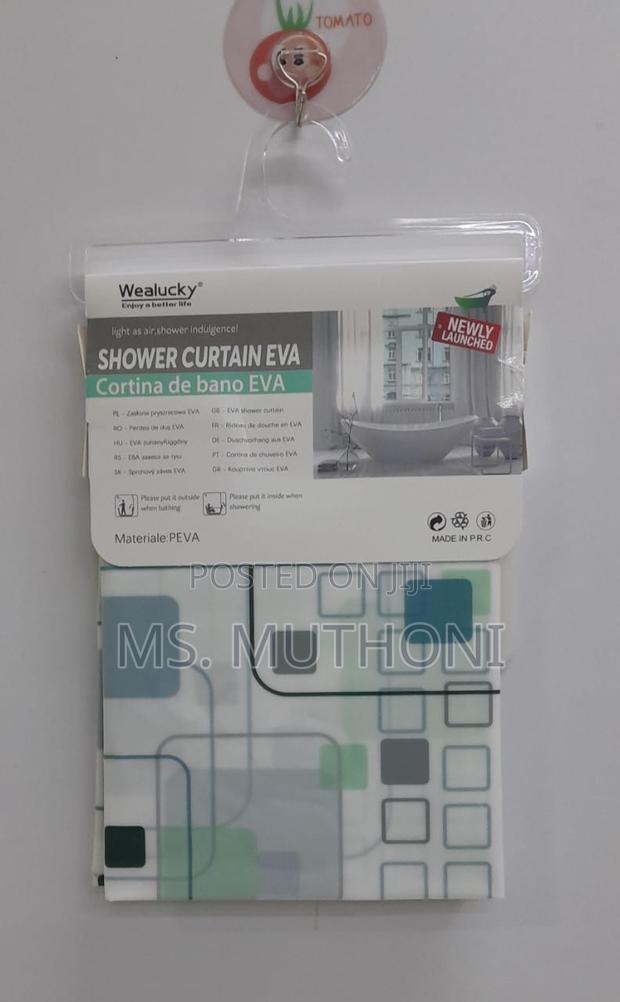 Waterproof Fabric Printed Shower Curtains - thumbnail 5