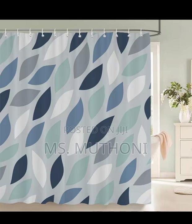 Waterproof Fabric Printed Shower Curtains - thumbnail 2