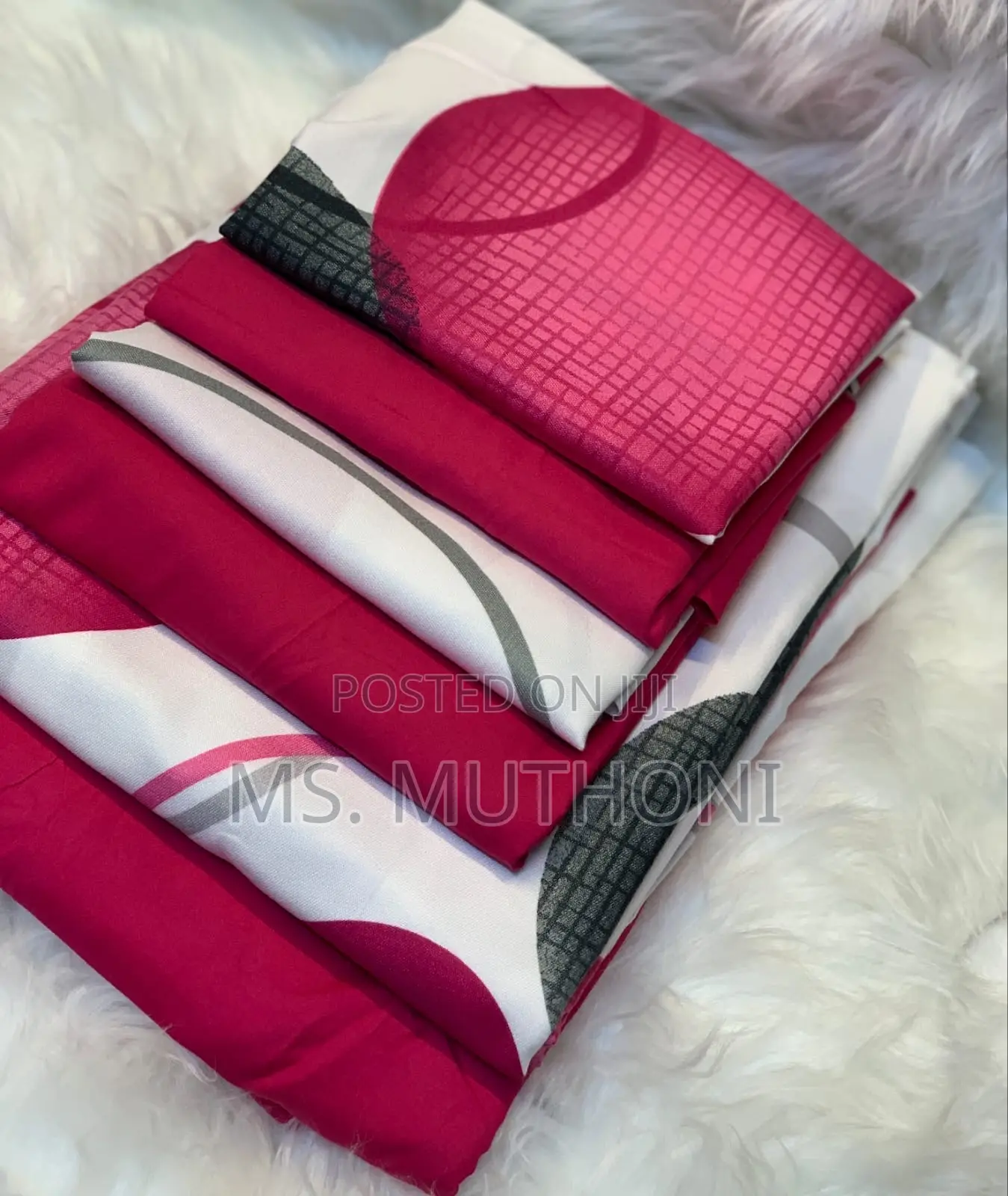 New in ! Fitted 7*8 Cotton Bedsheets Set