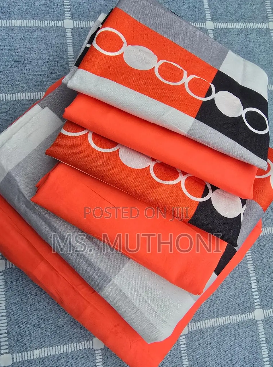 New in ! Fitted 7*8 Cotton Bedsheets Set