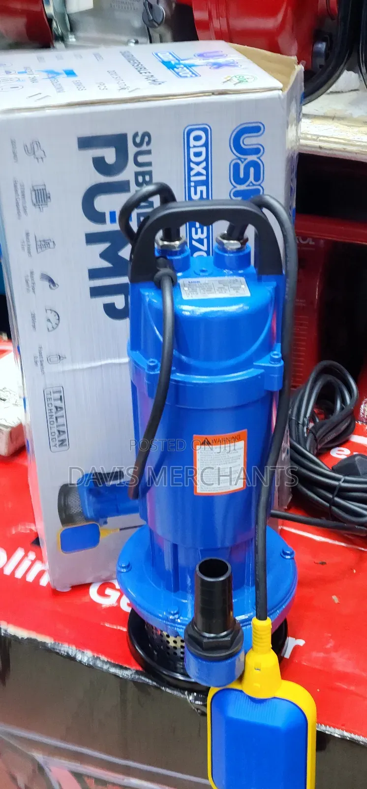 0.5hp Submersible Pump With 17m Head