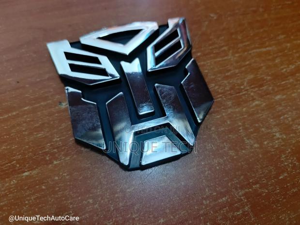 Metal Transformer Car Logo /Front/Rear Badge - main view