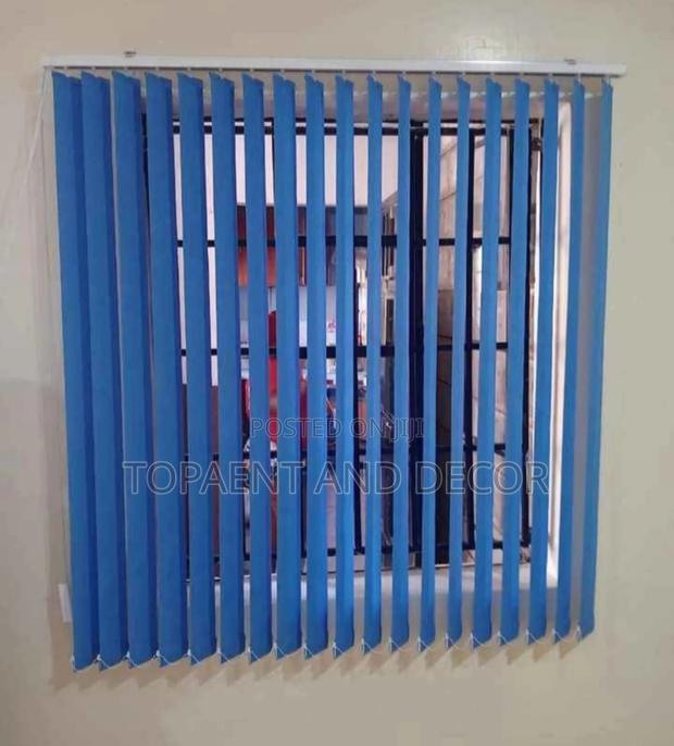Elegant Vertical Office Window Blinds for Business Use - main view