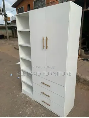 Bedroom Wardrobe/ Cupboards With Rack