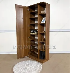 Shoe Rack Cabinet With Mirror