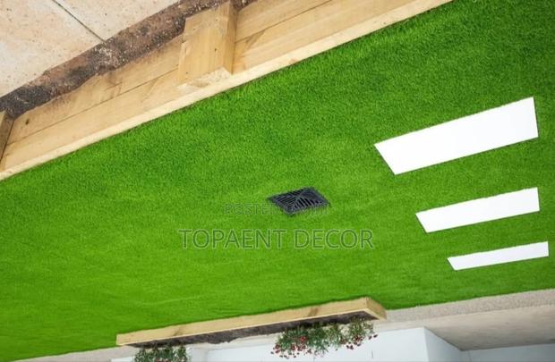 Functional Green Premium Synthetic Artificial Grass Carpet - main view