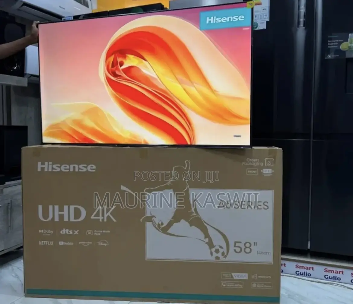 Hisense 58” Smart Uhd 58a6 Vida Frameless