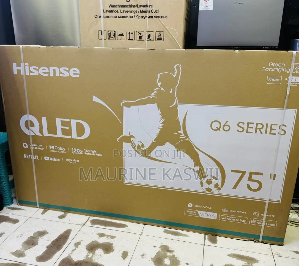 Hisense Qled 75” Q6 Uhd Qled Tv