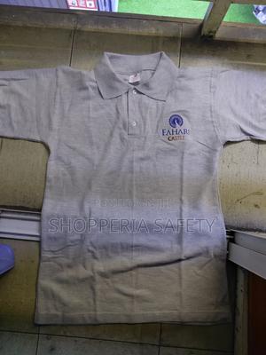 Branded Cotton Polo Shirts - main view