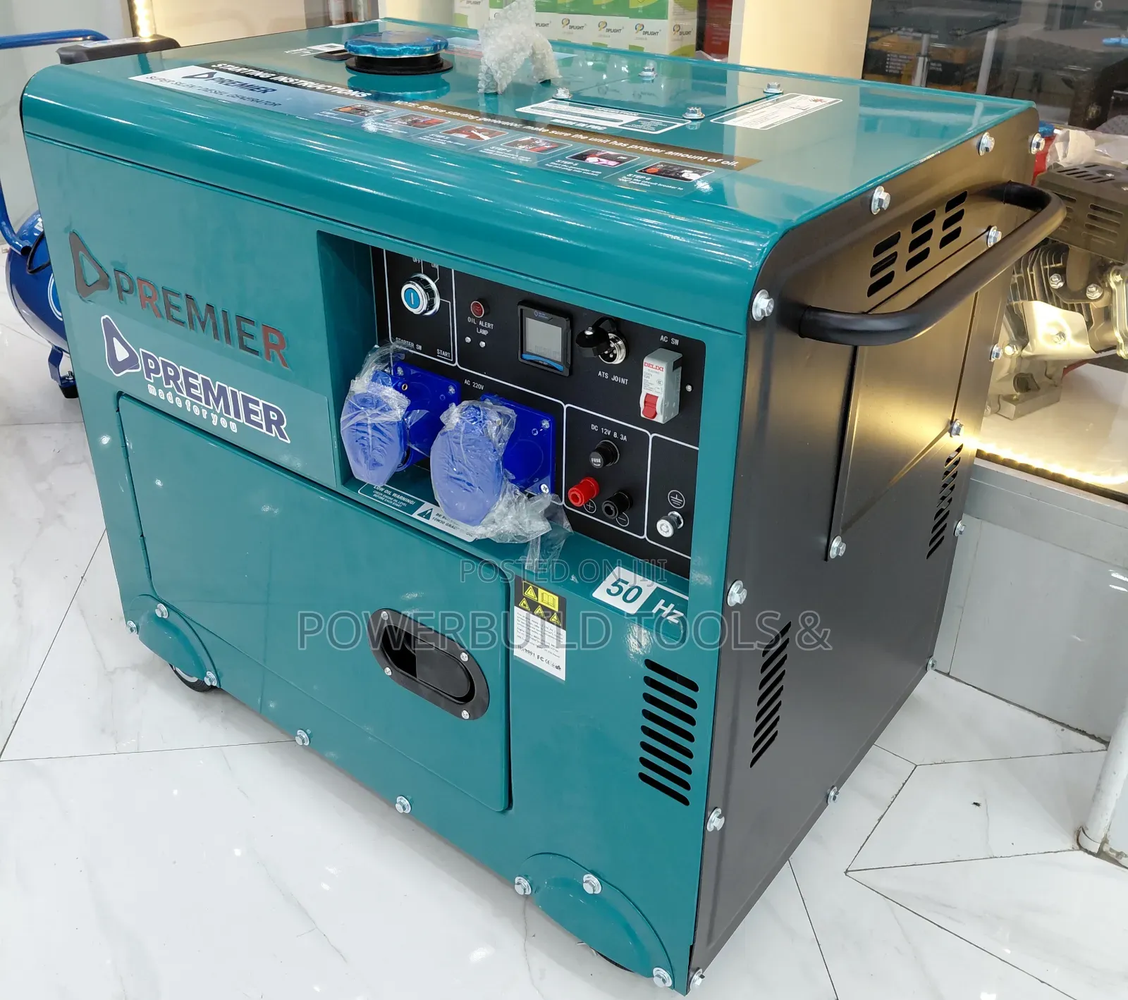 Premier 6kva Silent, Diesel With Changeover Switch