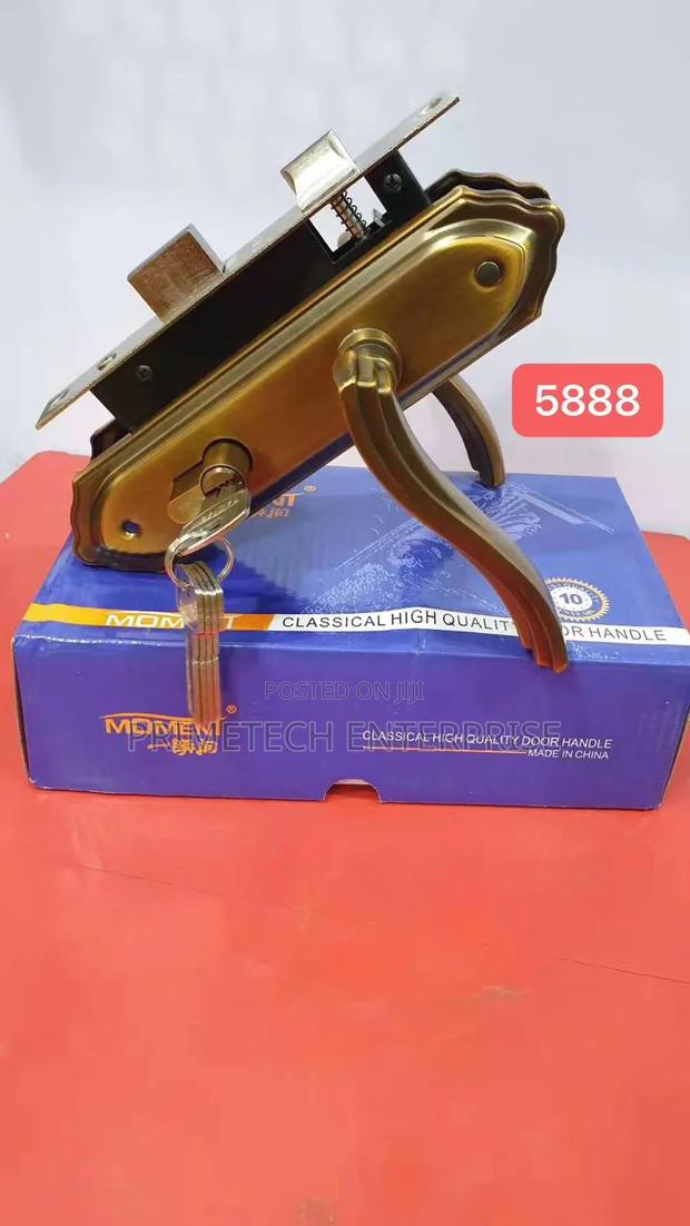 Moment Door Lock Code 5888 Coffee - main view