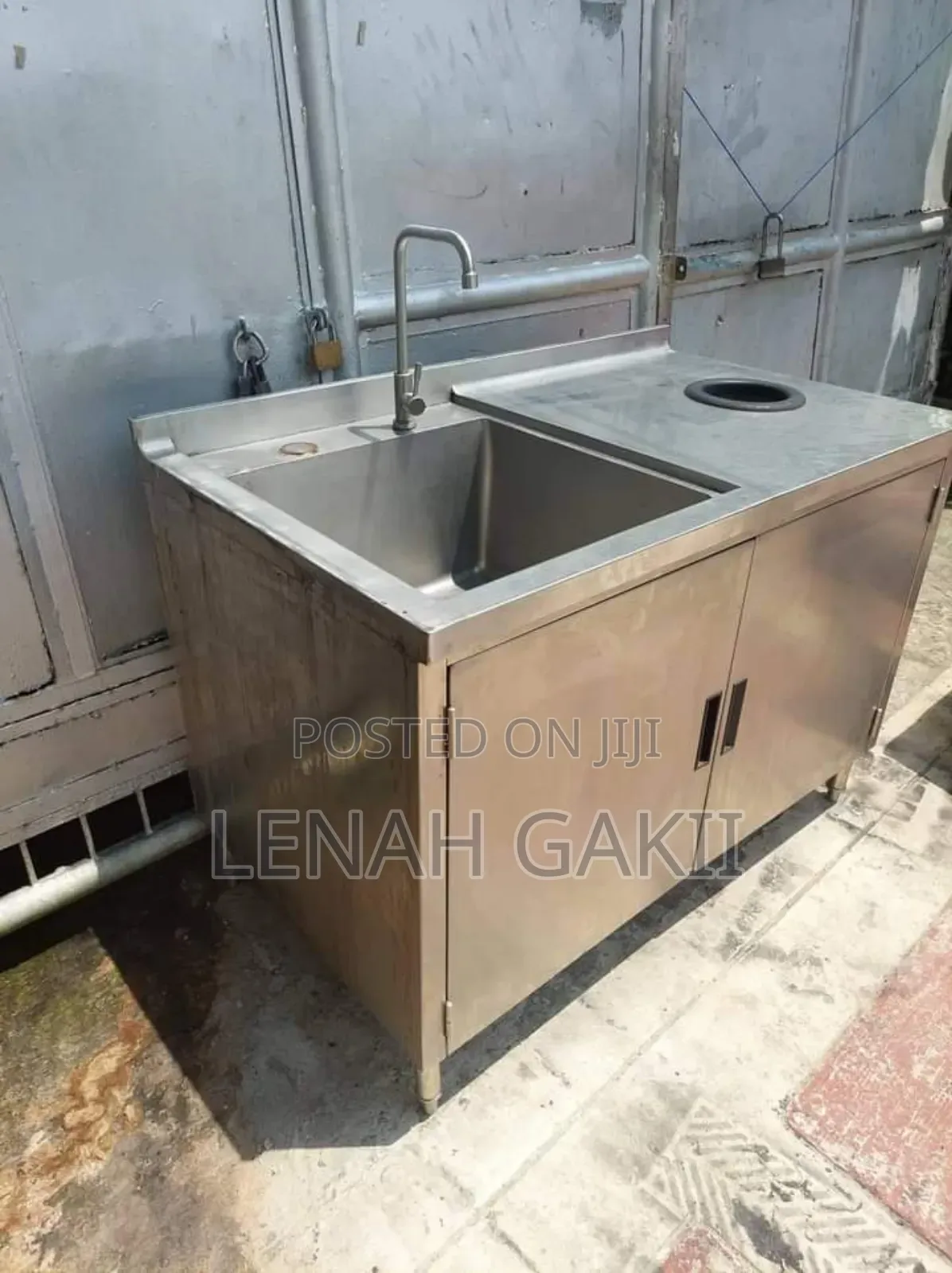 Cabineted Kitchen Sink