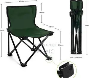 Foldable Metallic Frame Water Proof Canvas Camping Chair