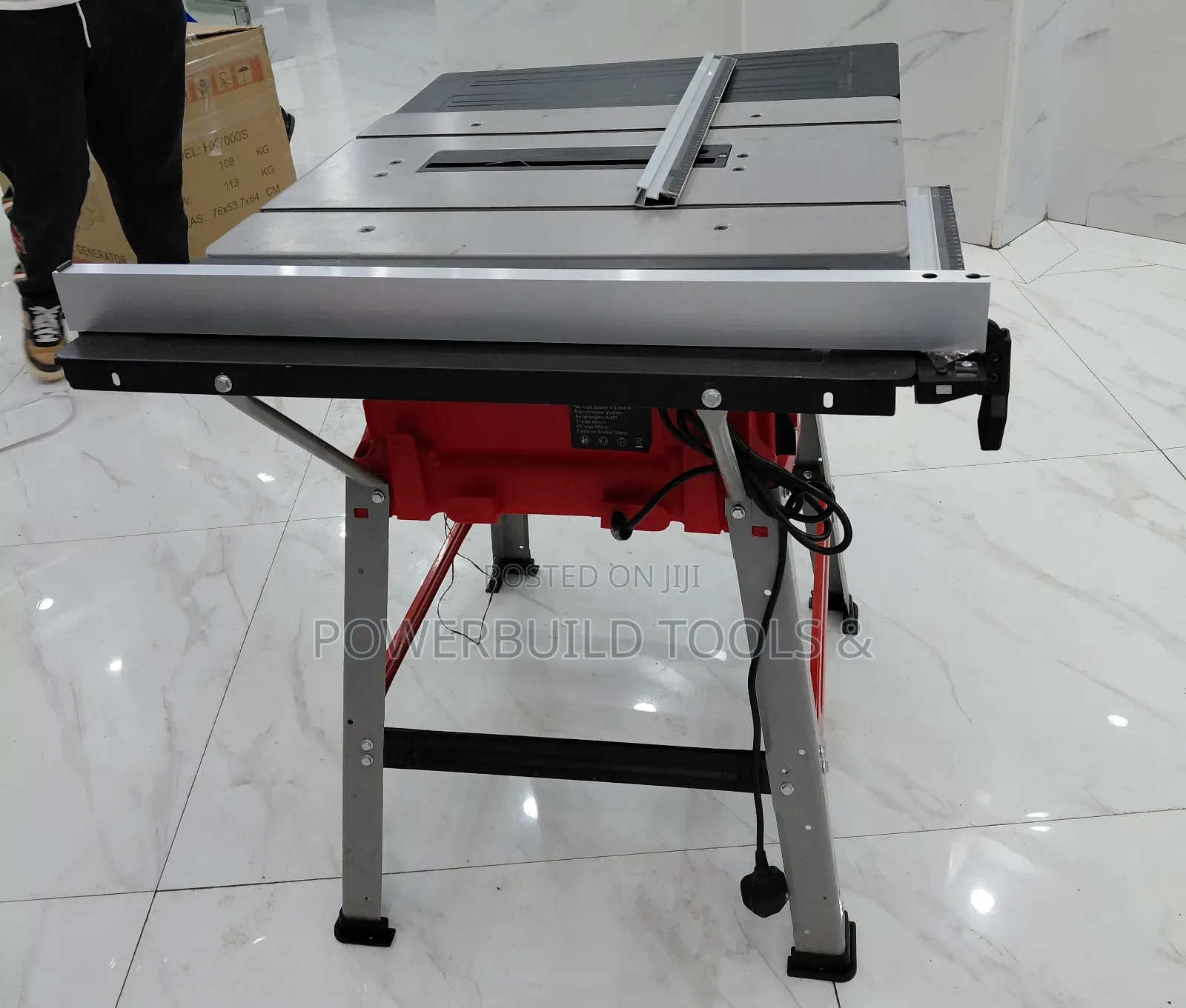 1800w 10" Table Saw For Woodwork