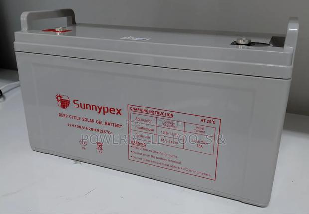 Sunnypex 100ah 12v Deep Cycle Solar Gel Battery