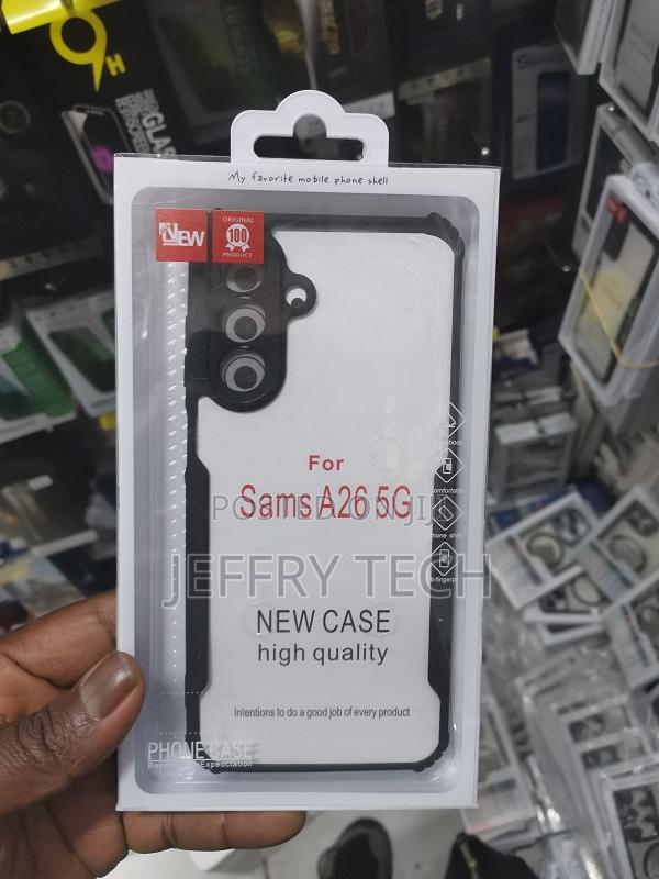 Nt Ipaky Back Case for Samsung A26 5g (Black) - main view